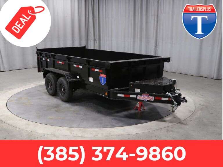 7 X 14 LoadRunner Bumper Pull Dump Trailer