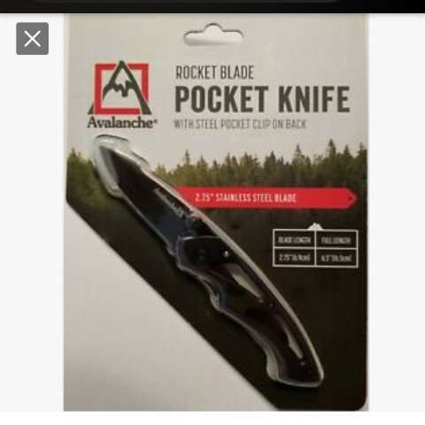 New Avalanche Rocket Blade Flipper Knife