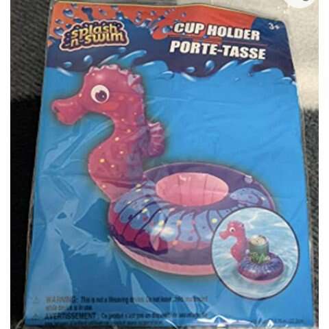 New Sea Horse Drink Pool Float
