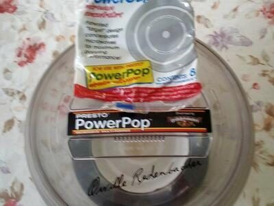 Like New Presto Microwave Popcorn Popper