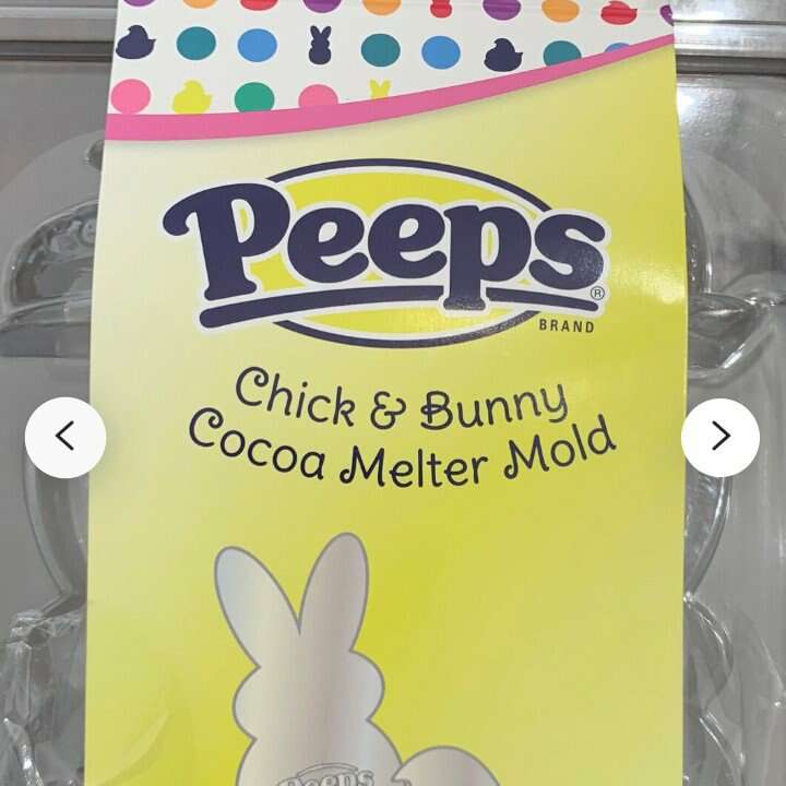 Peeps Bunny and Chick Cocoa Melter Mold