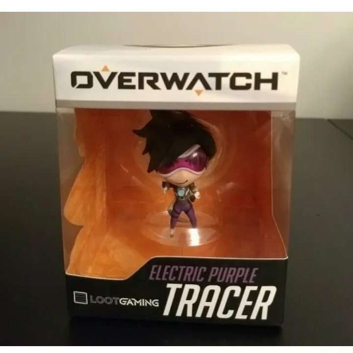 New Overwatch Electric Purple Tracer Action Figure