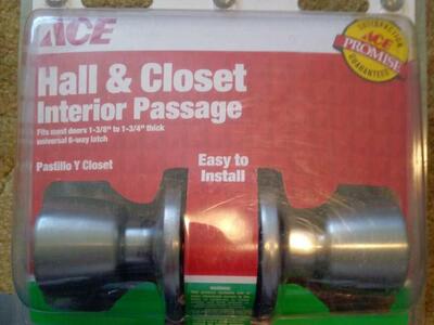 New Ace Hardware Indoor Passage Door Knobs
