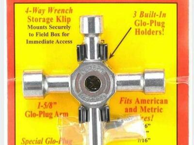 New DU-BRO 4 Way Socket Wrench