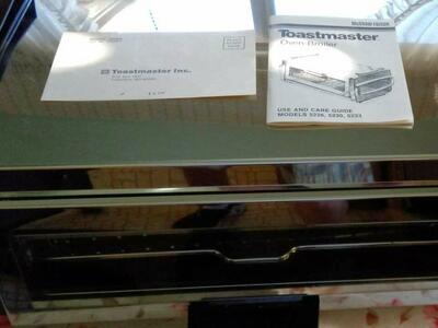 New Toastmaster Toaster Oven and Broiler