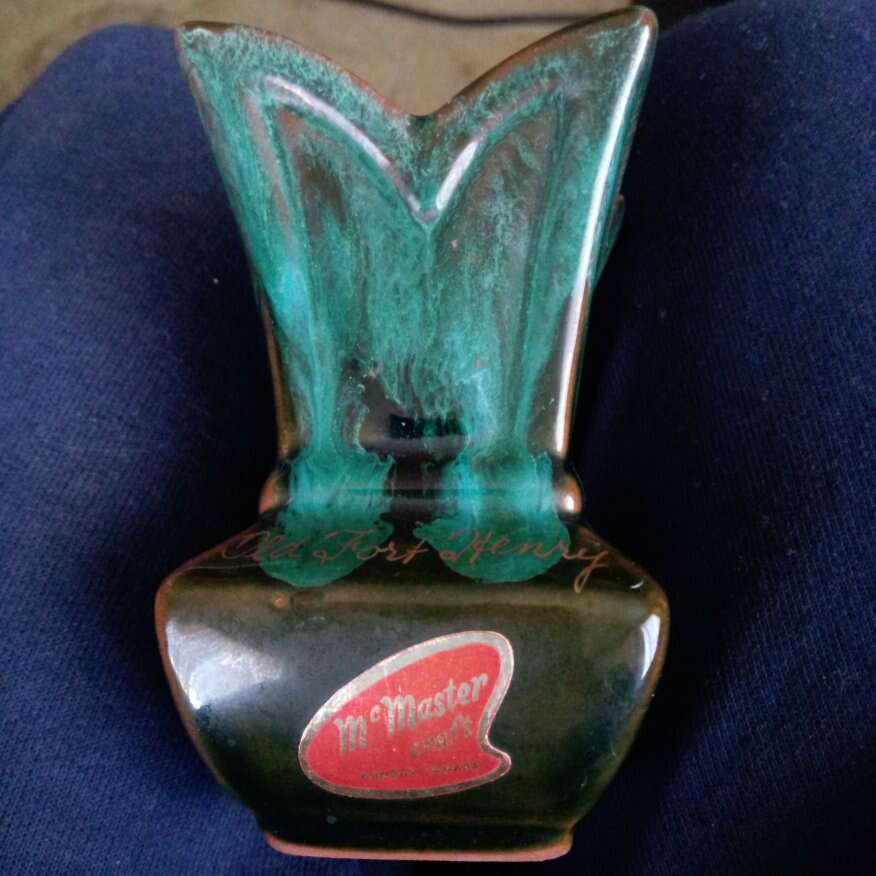 New McMaster Craft Bud Vase Redware