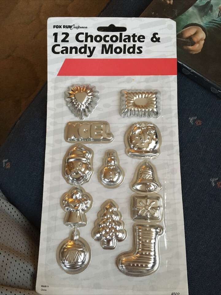 New Metal Christmas Chocolate Molds