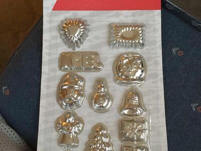 New Metal Christmas Chocolate Molds