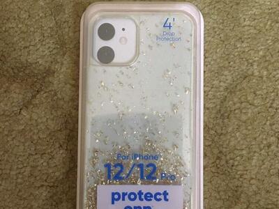 New Protect Onn Clear iPhone 12/12 Pro Cas