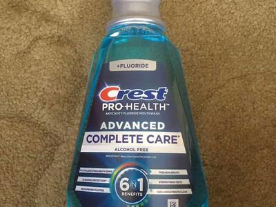 New Bottle Of Crest Complete Care Mouth Rinse