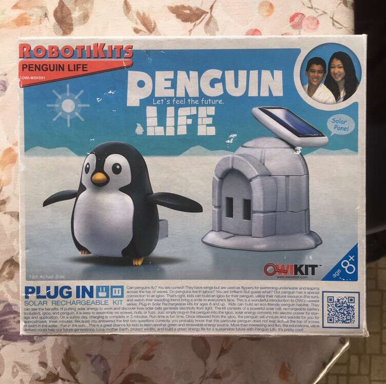 New Robotikits Solar Animated Penguin Kit