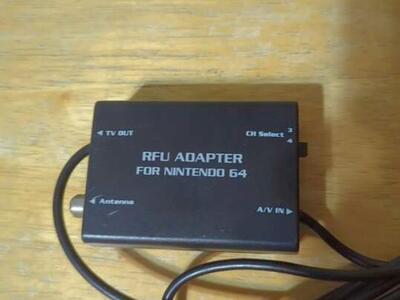 Nintendo 64 RFU Adapter Ex Cond