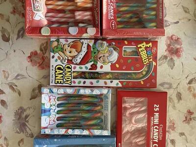 New Christmas Candy Canes Suckers