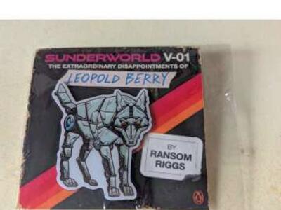 New Sunderworld V-01 Wolf Pin