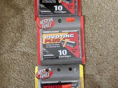 New Razor Cartridges 30