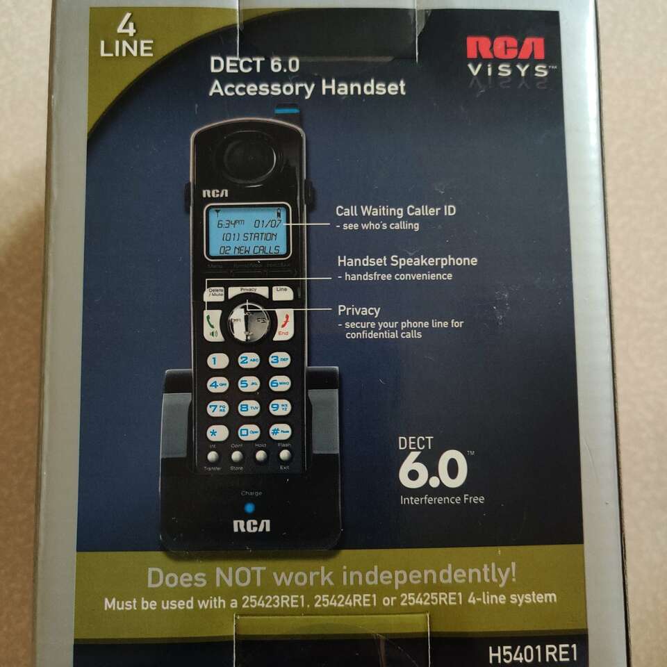 RCA ViSYS Dect 6.0 Cordless Handsets