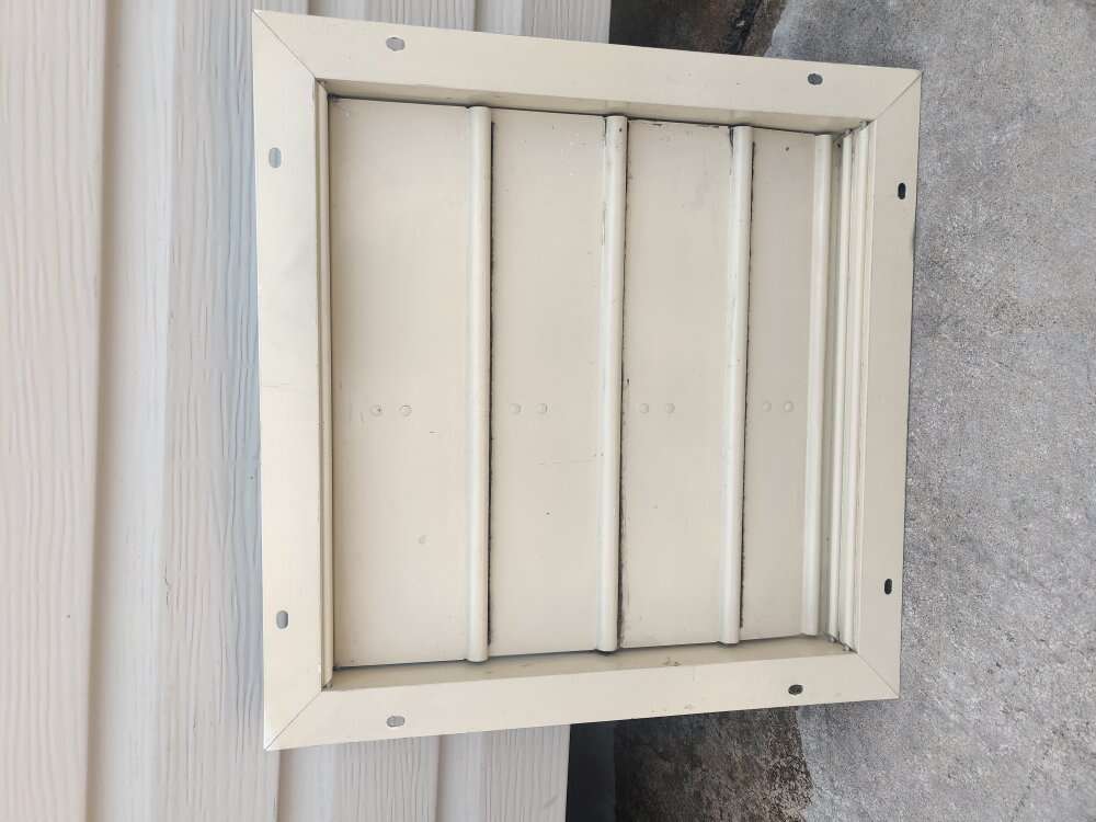 Gravity Shutter Louver Vent