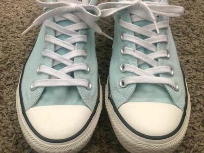 Baby Blue Converse