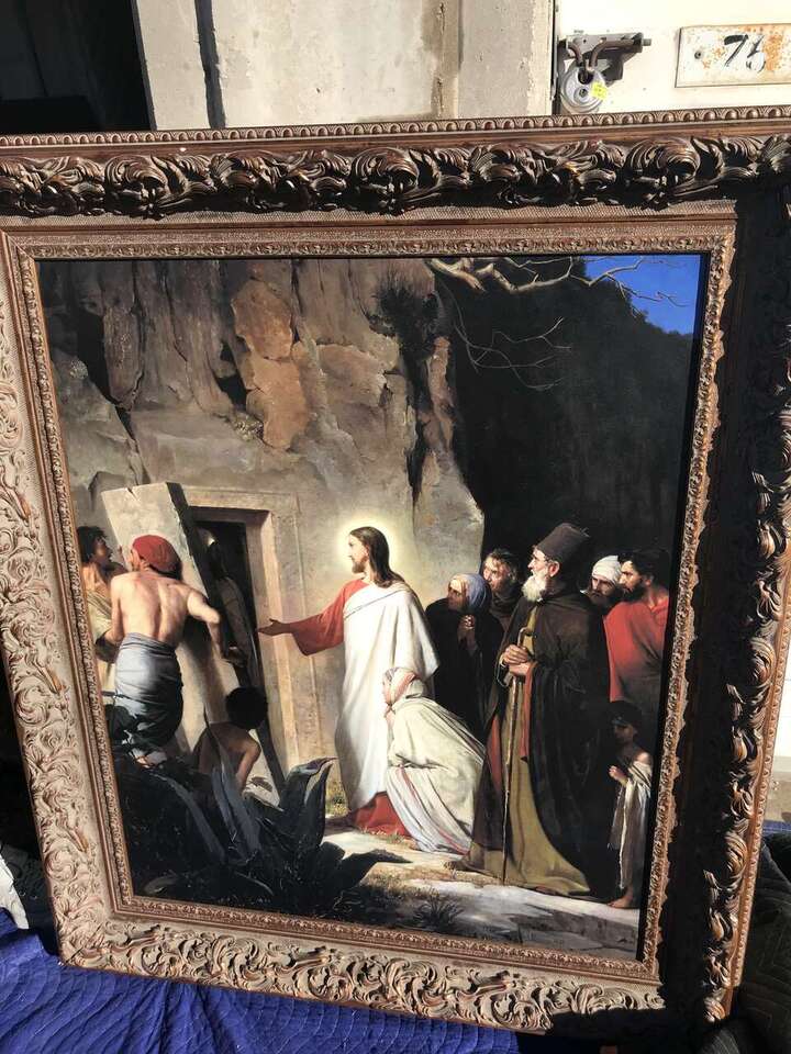 Carl Bloch Framed Art