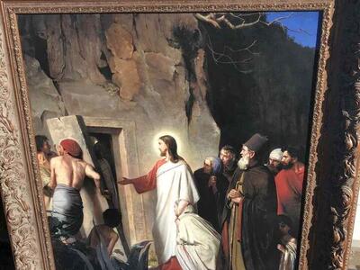 Carl Bloch Framed Art