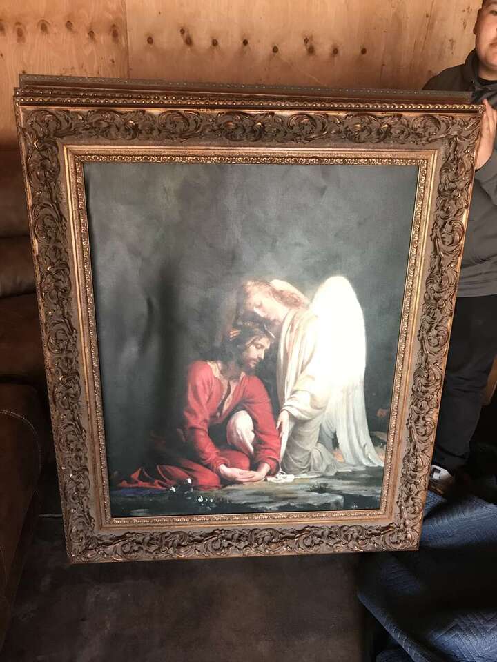 Carl Bloch Framed Art