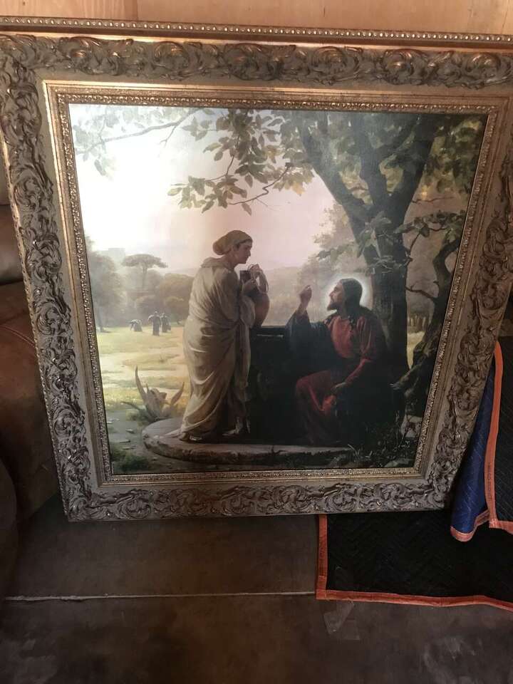 Carl Bloch Framed Art