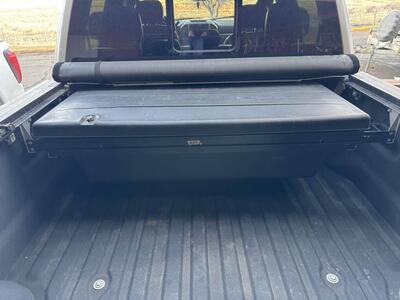 Ford F350 tonneau cover and tonneau mate toolbox