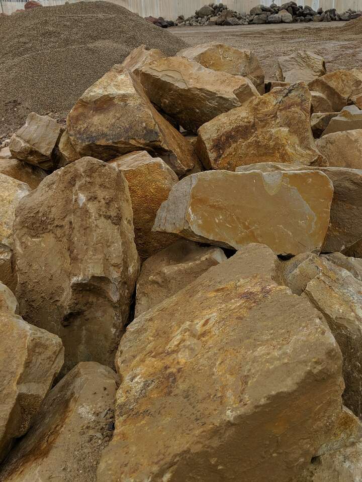 Blond Sandstone Boulders