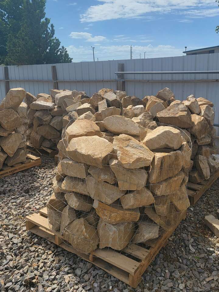 Blond Basket Boulders 10"-18"