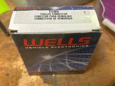 Wells Electronics TC65 Trailer Connector 4-pin