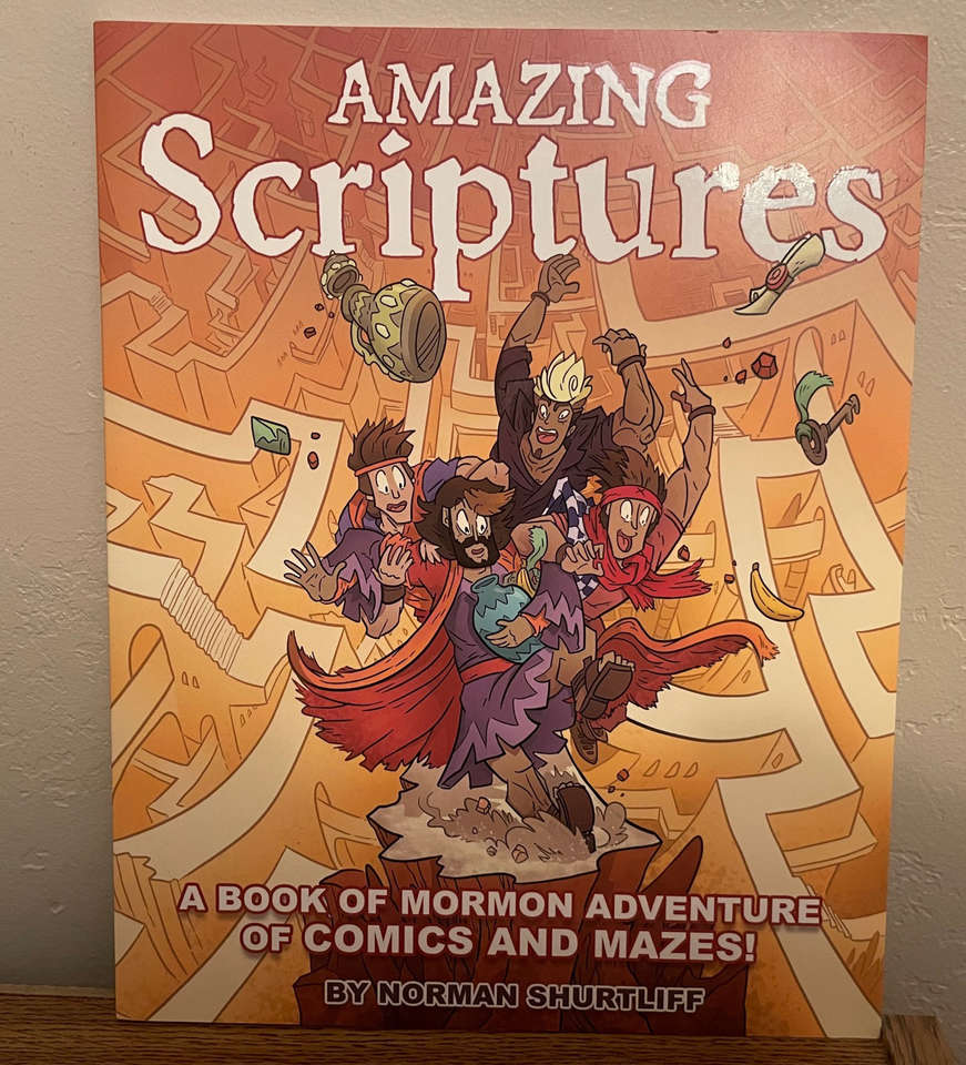 Amazing Scriptures: A Book of Mormon Adventure of Comics and Mazes Book, LDS