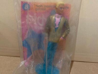 Vintage McDonald's Happy Meal Barbie Locket Surprise Ken #6 NEW in package