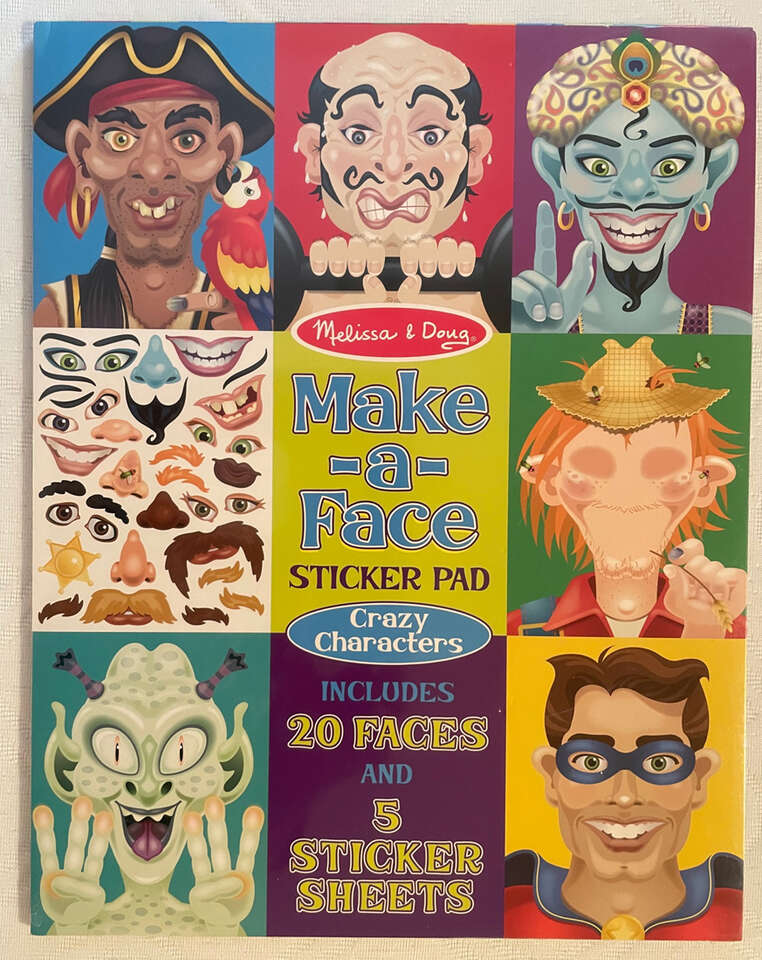 Reusable STICKER PADS by Melissa and Doug, NEW in package