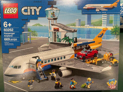 LEGO City Passenger Airplane, #60262, RETIRED, New