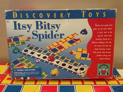 DISCOVERY TOYS Itsy Bitsy Spider Game Complete Kids Learn Problem Solving Logic