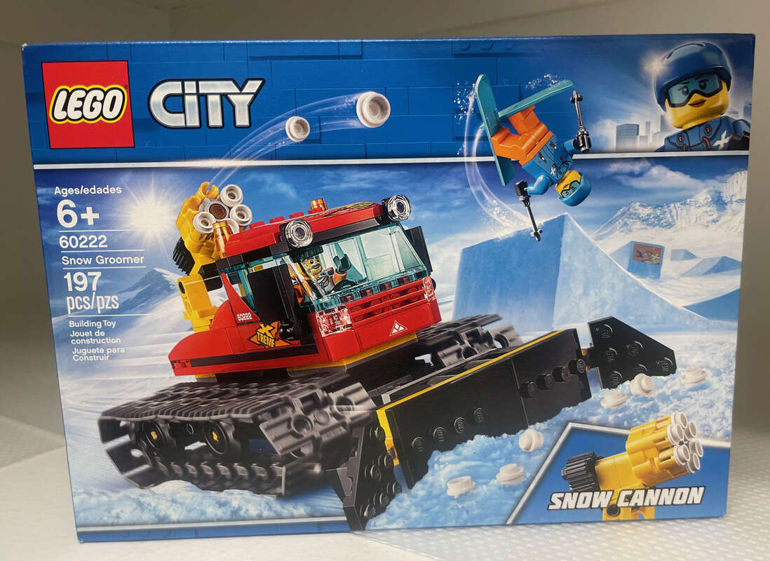 LEGO City Snow Groomer #60222, RETIRED, New