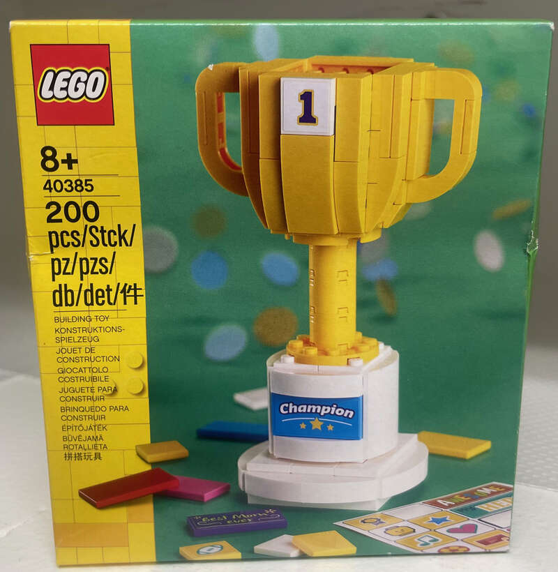 LEGO Iconic Trophy #40385, RETIRED, New