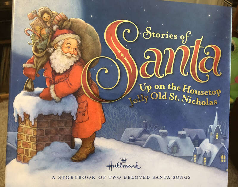 Stories of Santa - A Storybook of Two Beloved Santa Songs by Hallmark