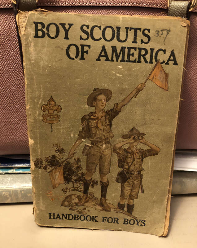 Boy Scouts of America The Official Handbook for Boys May 1919 20th Edition