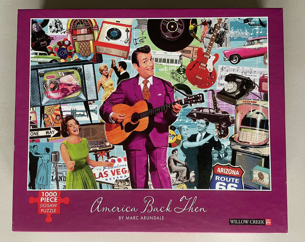 1000 Piece Jigsaw Puzzle America Back Then by Willow Creek Puzzles