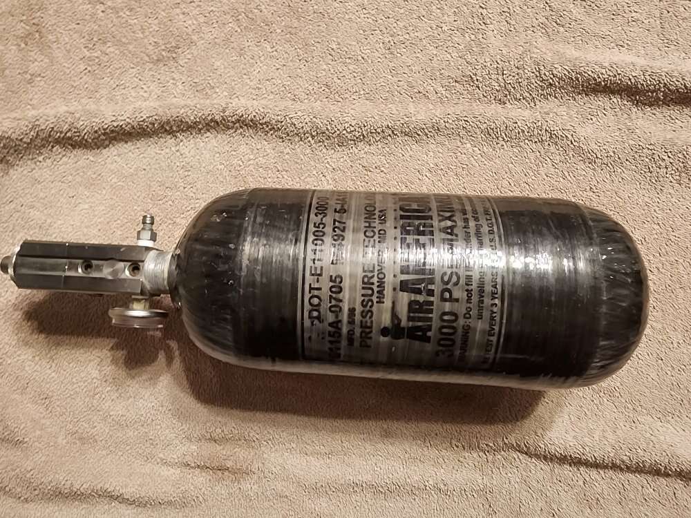 Air America 115ci tank and regulator