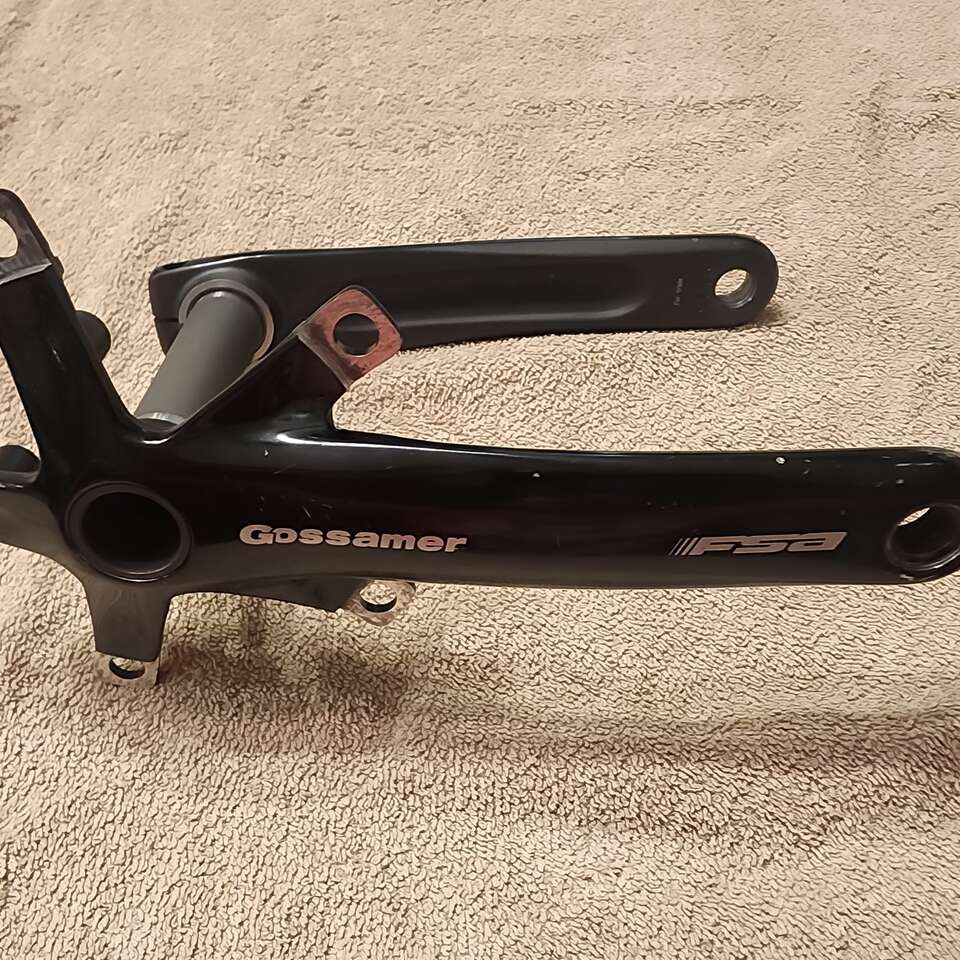 FSA Gossamer crankset 24mm spindle