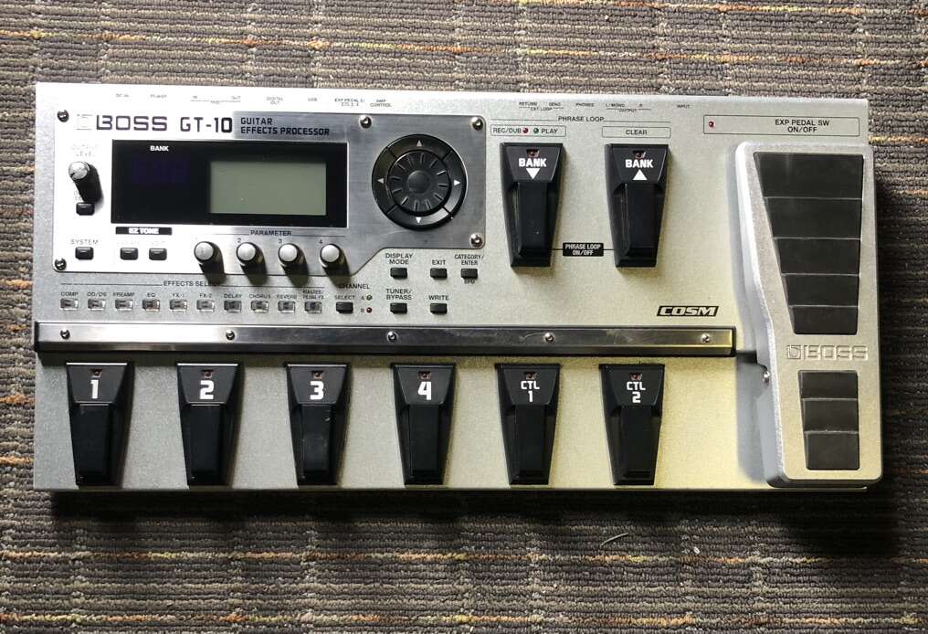 Boss GT 10 Effects Processor | Musical Instruments | ksl.com