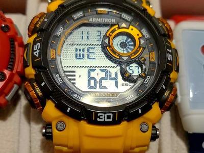 Men's Sports Watch YELLOW Armitron