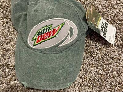 BNWT Mtn Dew Hat