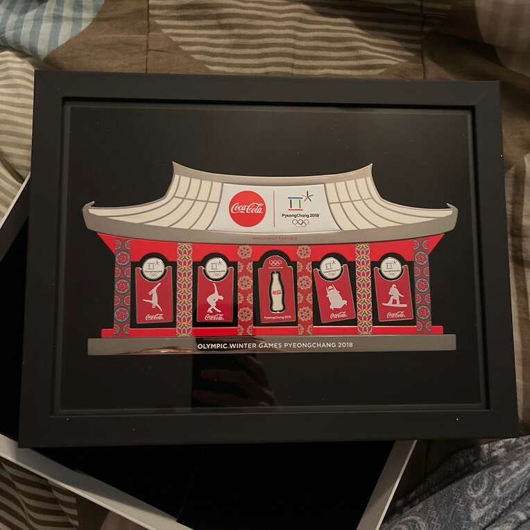 Coca Cola PyeongChang 2018 Trading Pin Set