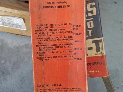 Antique gates v-belts #127T