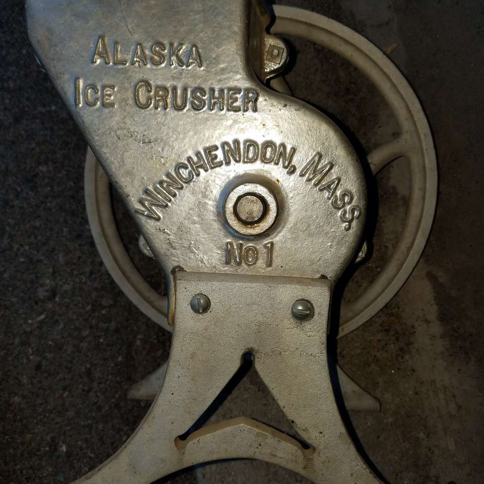 Vintage Alaska Ice Crusher--No1