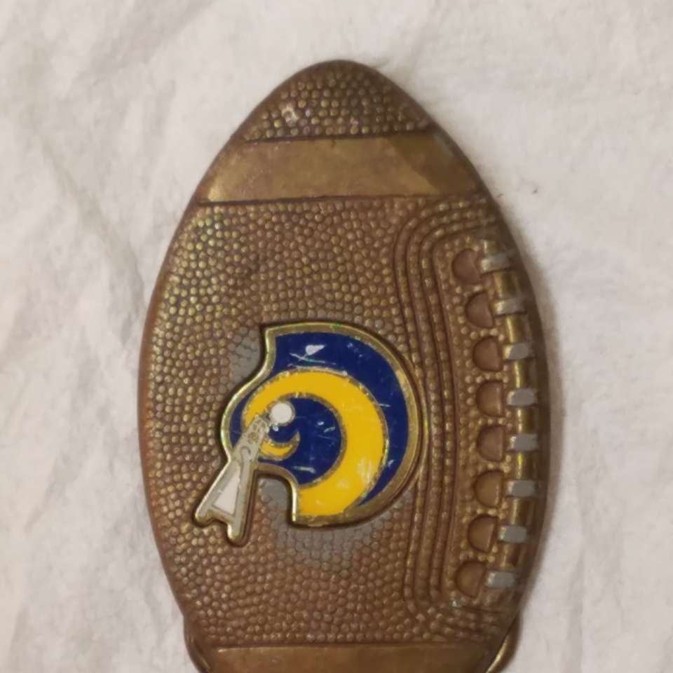 1979 Rams football buckle