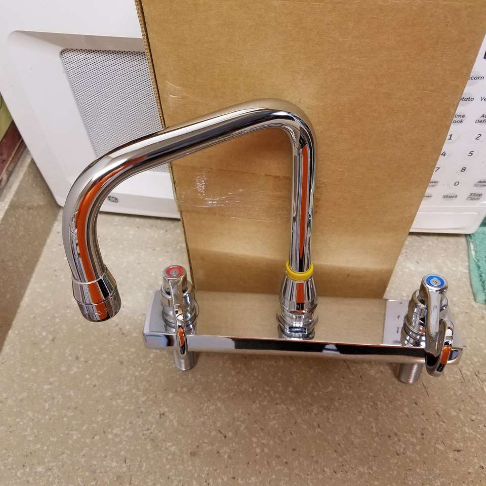 New Moen sani-stream faucet assy